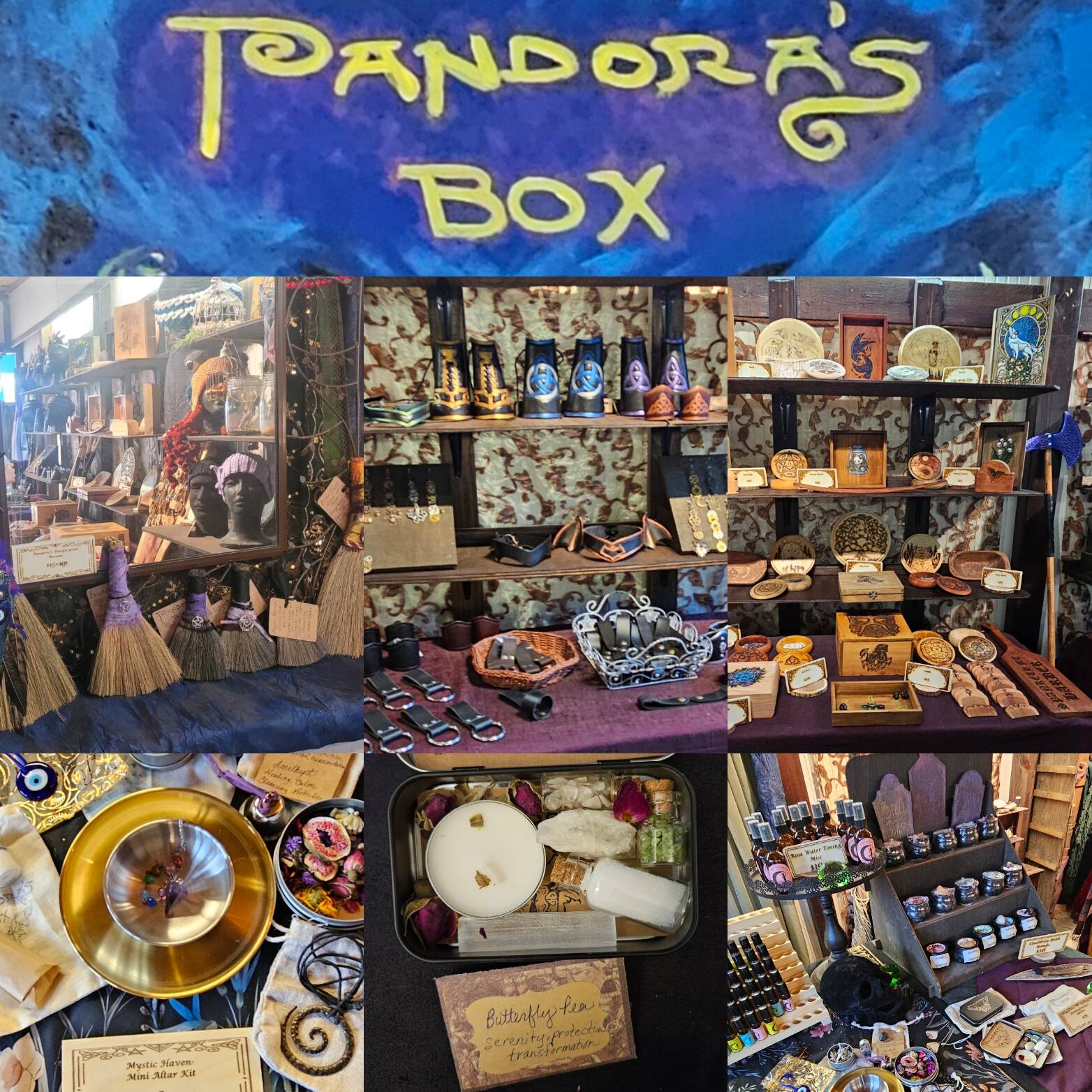 Pandora's Box | Witchy Art & Goods by Pandora & the Collective
